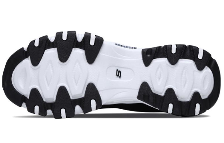 Skechers D'Lites 2.0 Running Shoes Black/White 999042-BLK