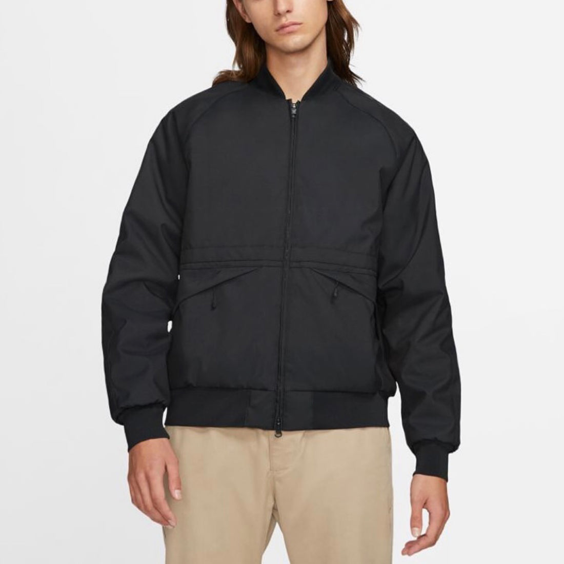 Nike SB Skateboard Orange Label Dunk ISO Jacket Black CV4357-084