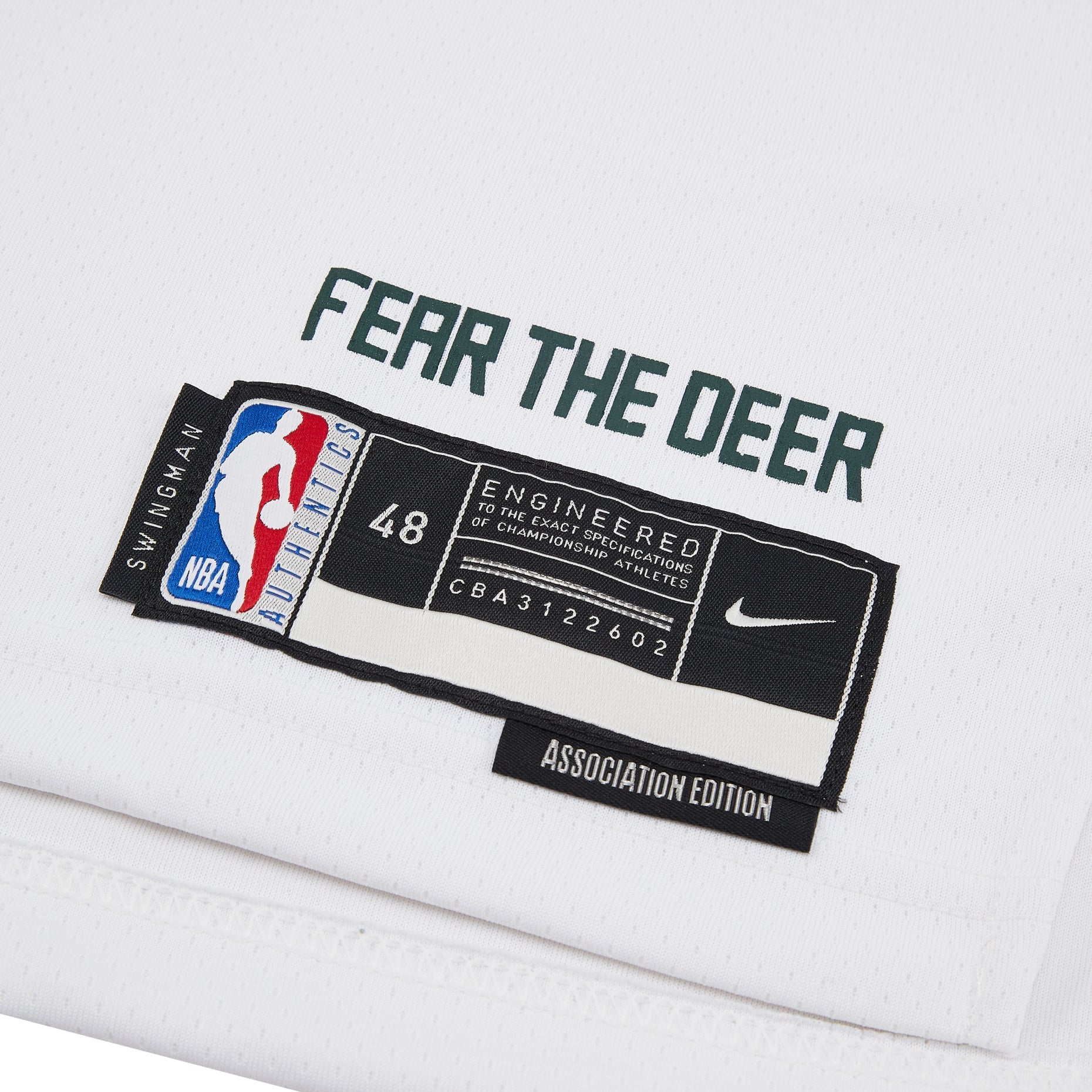 Nike Dri-FIT NBA Milwaukee Bucks Association Edition 22/23 Swingman Basketball Jersey 'Giannis Antetokounmpo' DN2084-100
