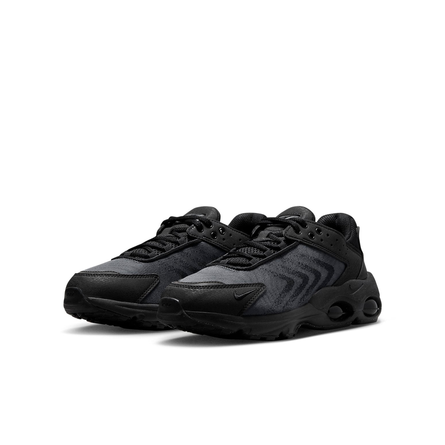 (GS) Nike Air Max TW 'Triple Black' DQ0296-002