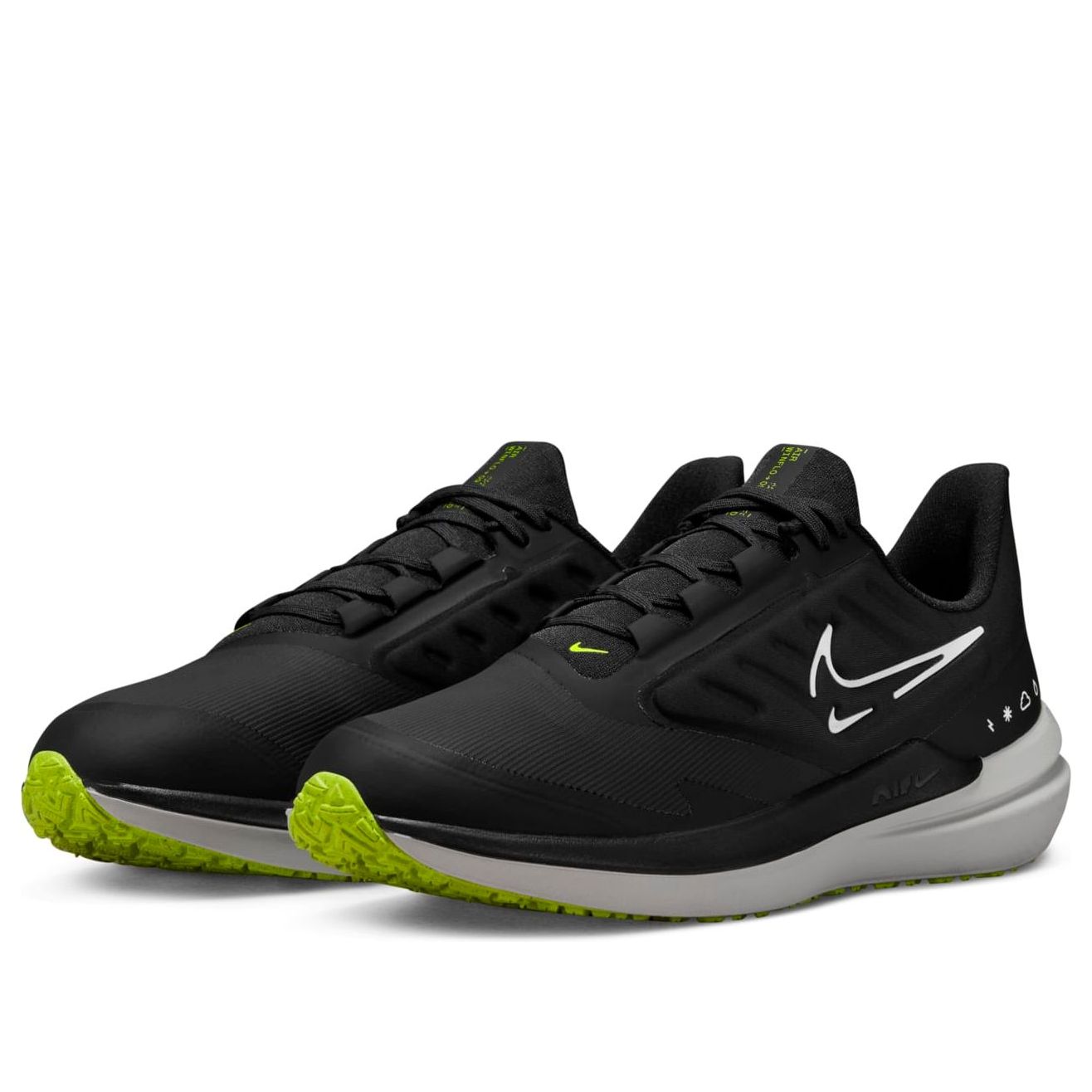 Nike Air Zoom Winflo 9 Shield 'Black White Volt' DM1106-001