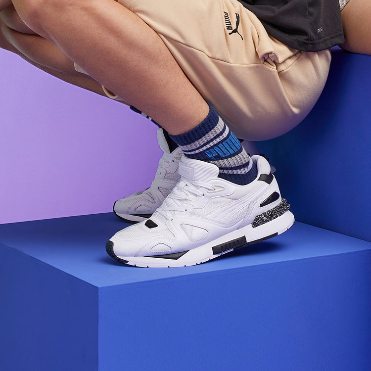 PUMA Casual Long Socks 3 Pack 'Black White' 701206530-001