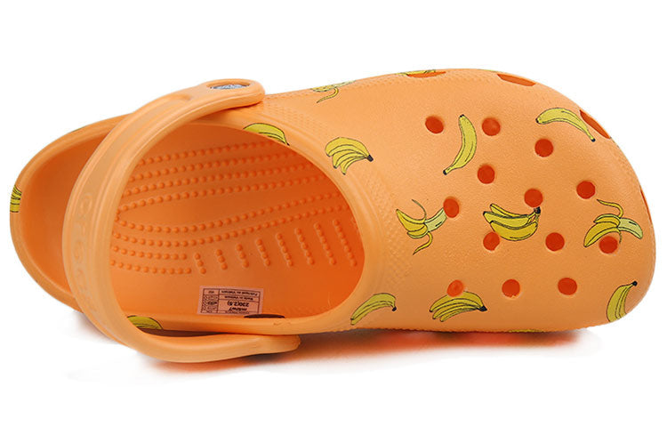(WMNS) Crocs Classic clog Sports sandals 'Orange' 206375-801