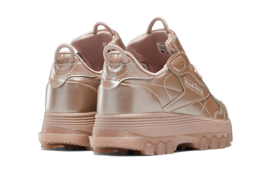 (GS) Reebok Cardi B x Classic Leather 'Rose Gold Champagne' HR0435