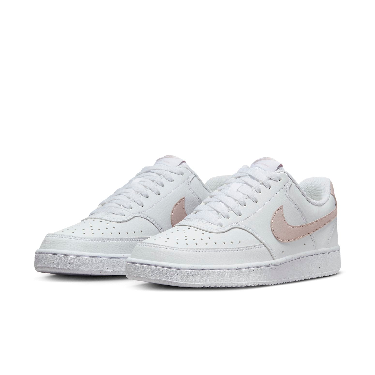 (WMNS) Nike Court Vision Low Next Nature 'White Pink' DH3158-109