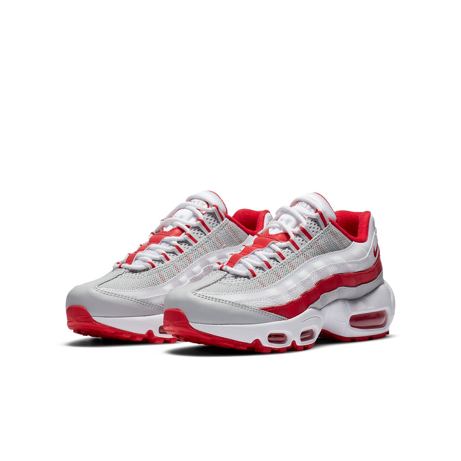 (GS) Nike Air Max 95 Recraft 'Grey Fog Hyper Red' CJ3906-004