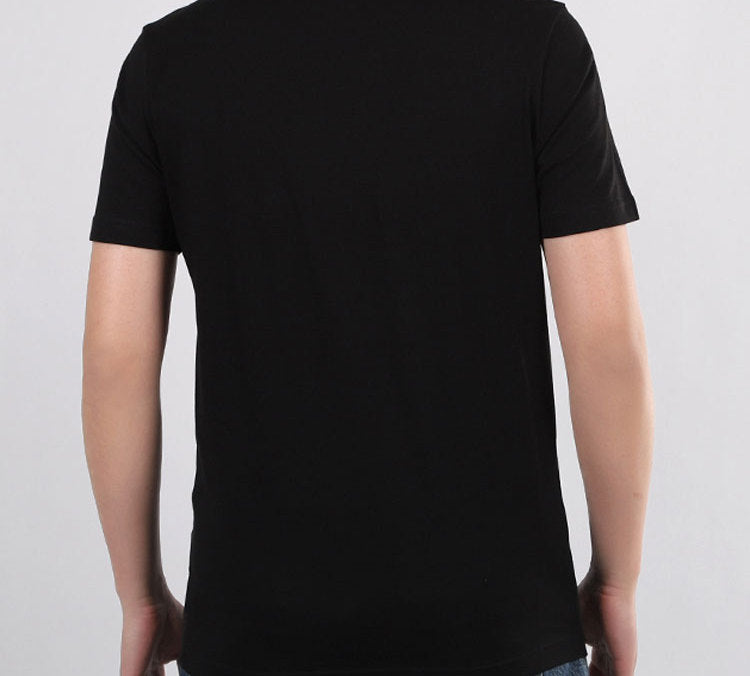 PUMA Printing Large Logo Short Sleeve Black 597413-51