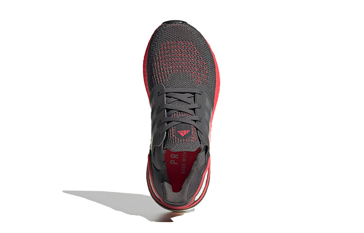 (GS) adidas Ultra Boost 20 J Grey/Red H67629