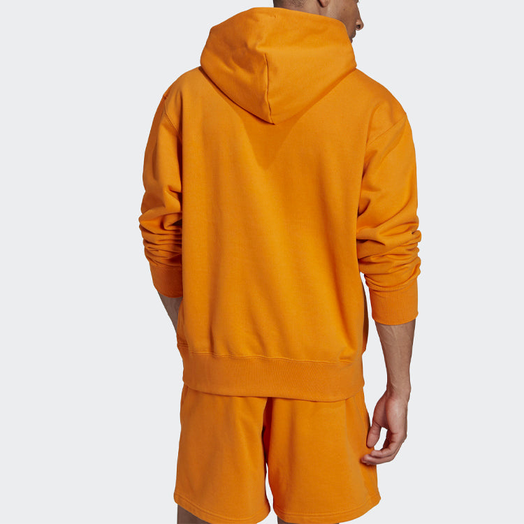 adidas originals Embroidered Small Label Solid Color Sports Orange HF6372