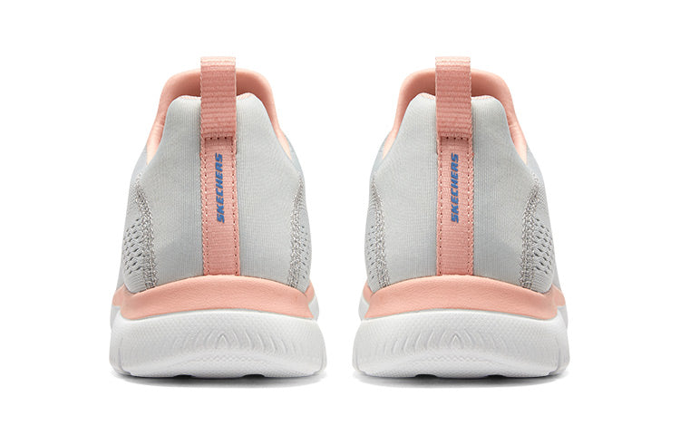 (WMNS) Skechers Summits Perfect Views 'Grey Orange' 149523-GYCL