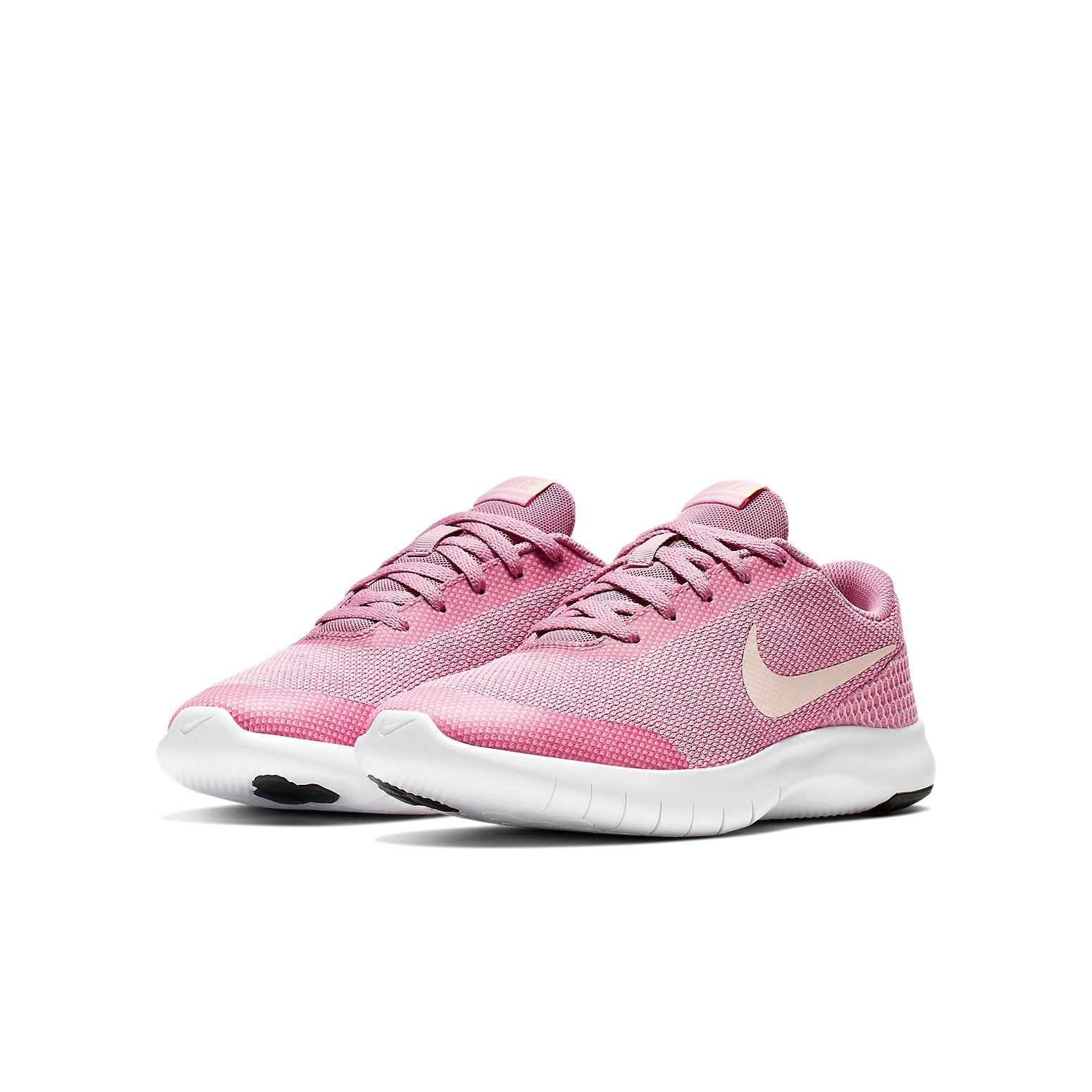 (GS) Nike Flex Experience RN 7 'White Pink' 943287-601