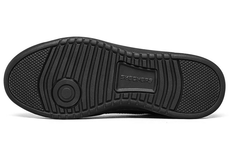 (WMNS) Skechers Downtown Low-Top Sneakers Black 155190-BBK