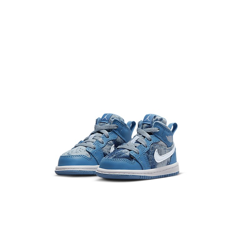 (TD) Air Jordan 1 Mid 'Washed Denim' DM8950-400