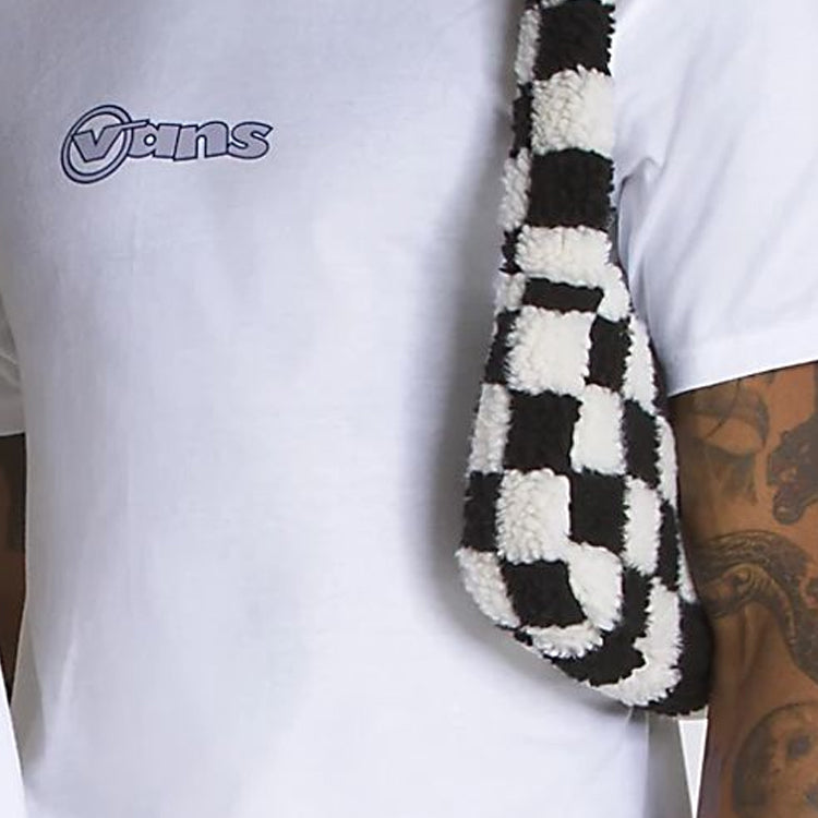 Vans Half Pipe Shoulder Bag 'Black Marshmallow' VN000F5G1KP
