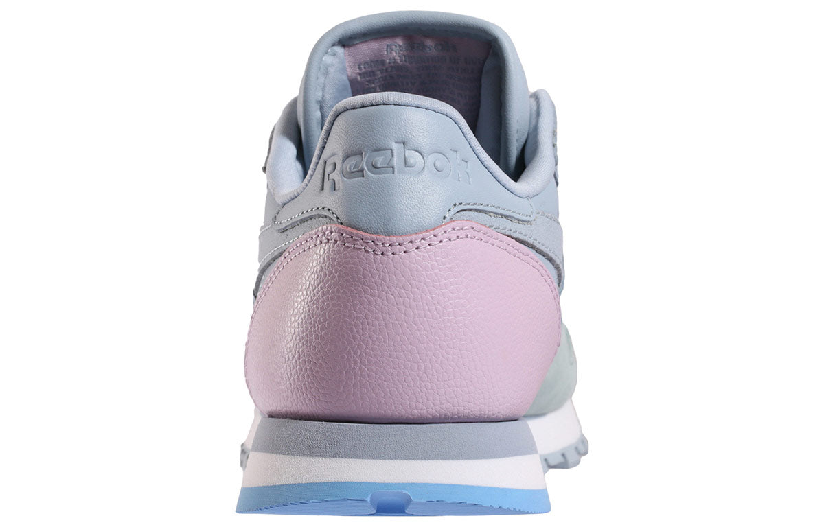 (WMNS) Reebok Classic Leather Sports Casual Shoes 'Blue Green' BS7592