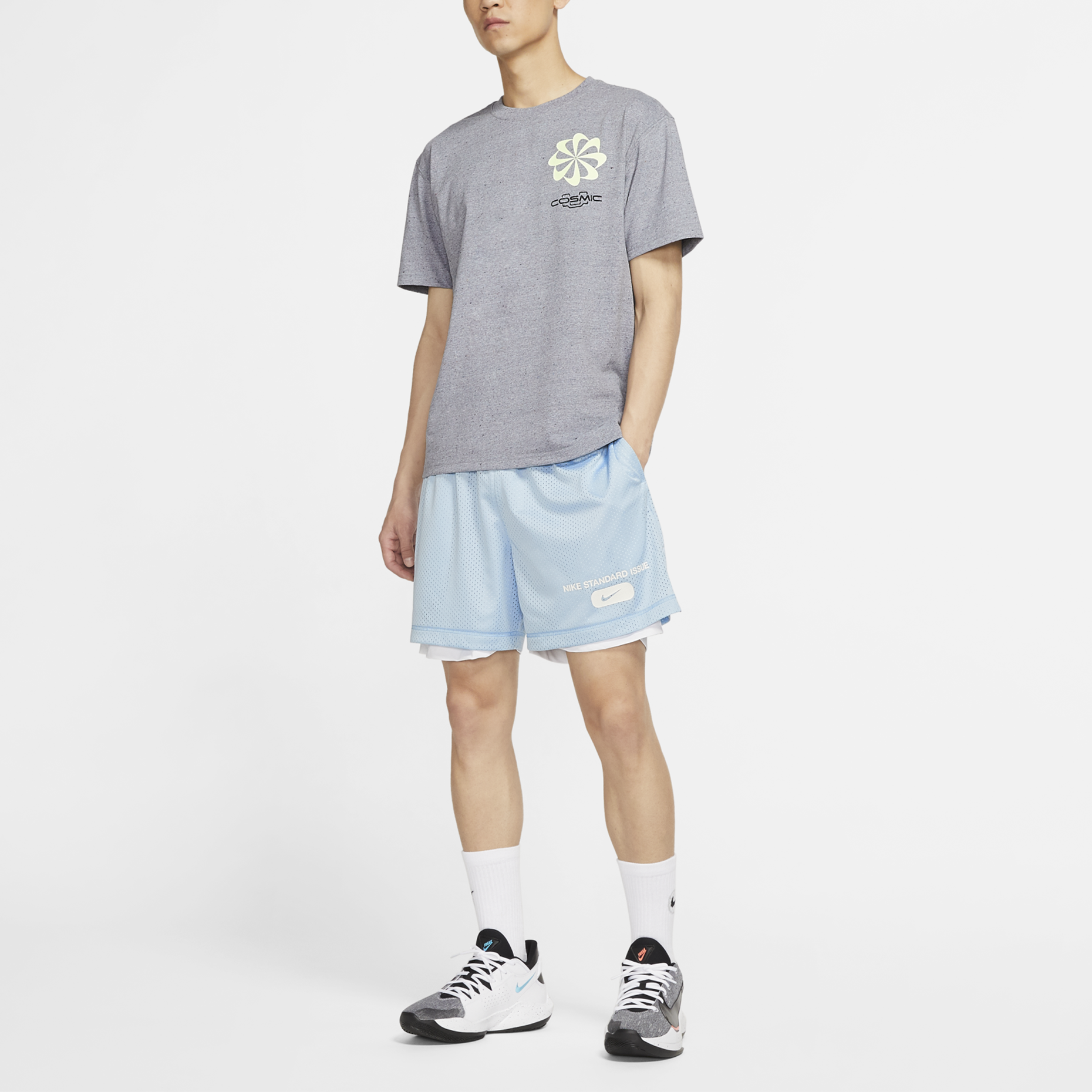 Nike AS Men's NK Standard Issue MESH SH LT ARMORY Blue DA3031-440