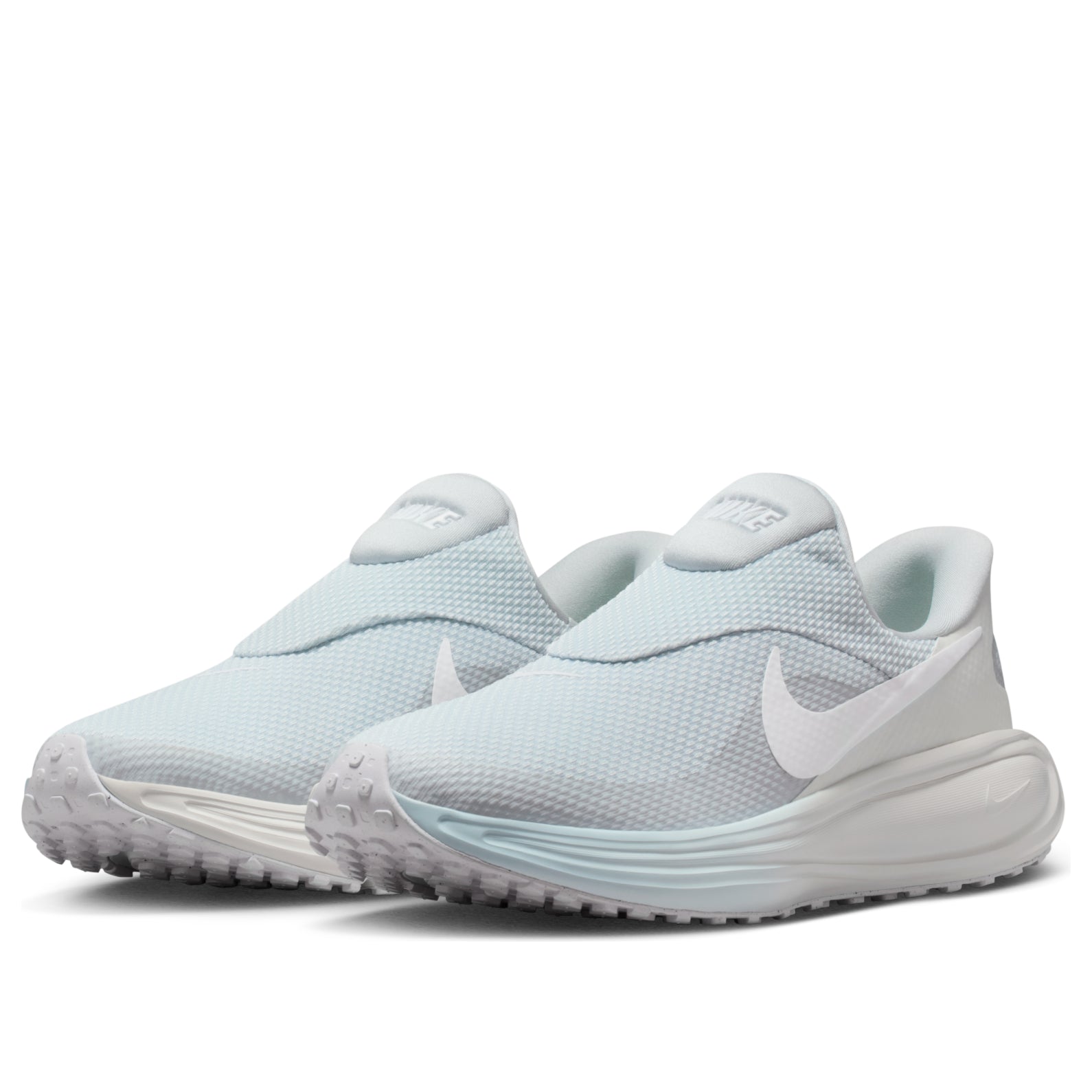 Nike Revolution 8 EasyOn 'Pure Platinum Glacier Blue Green Strike' HQ2414-004