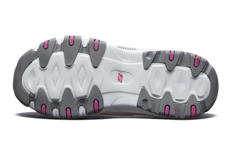 (GS) Skechers D'Lites 2.0 'Gray Green' 996458L-LGAQ