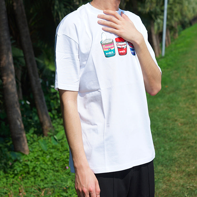 Converse Pics Applique Short-sleeve Tee Unisex White 10020853-102