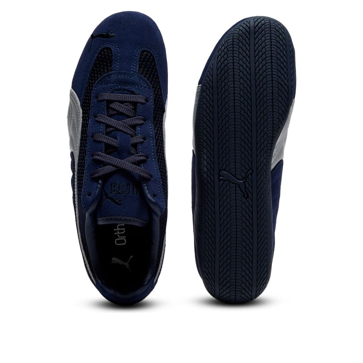 (WMNS) PUMA Speedcat Premium 'Navy Matte Silver' 405355-05