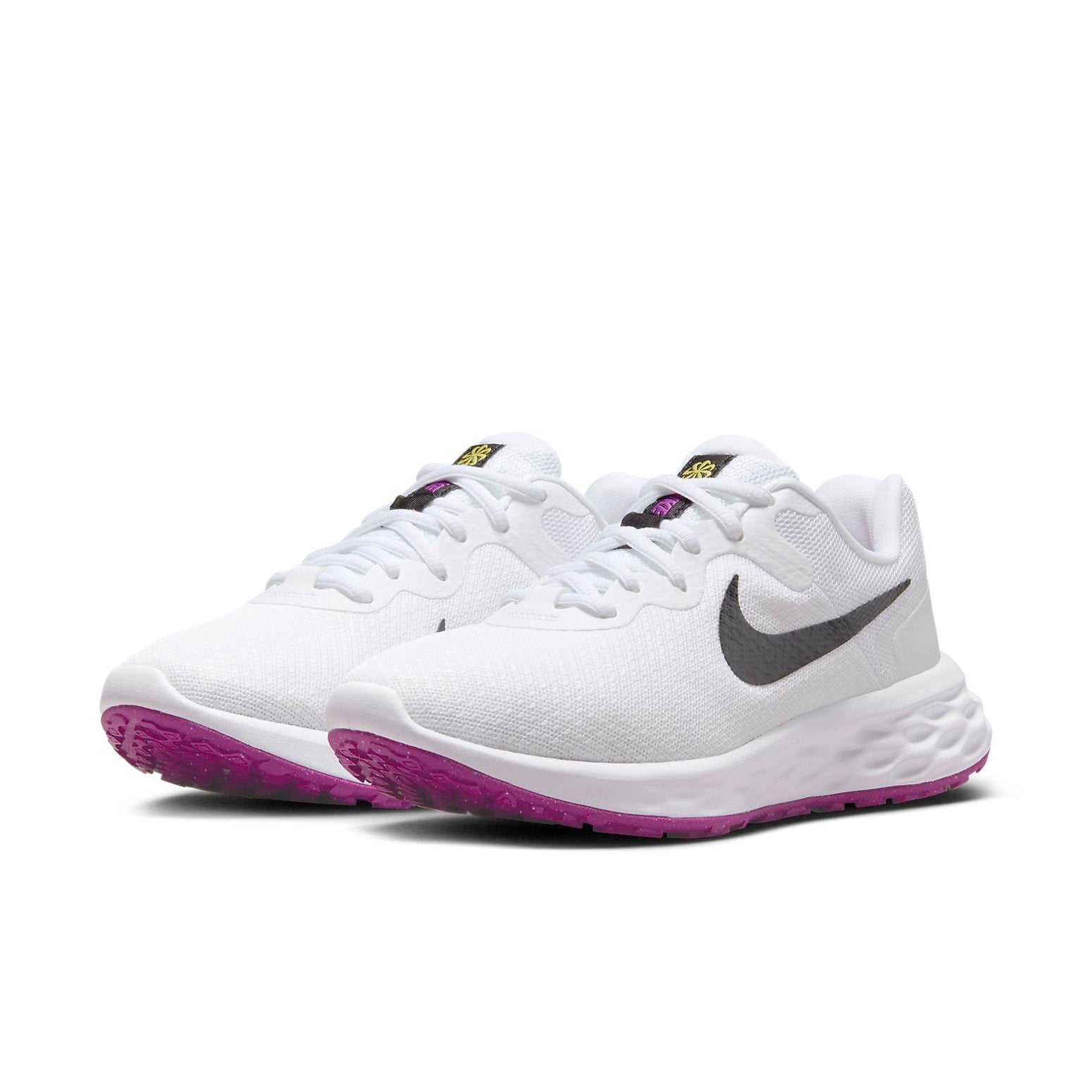(WMNS) Nike REVOLUTION 6 Next Nature 'White Vivid Sulphur' DC3729-106