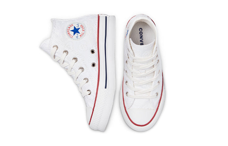 Converse Chuck Taylor All Star High Top Jr White 671104C
