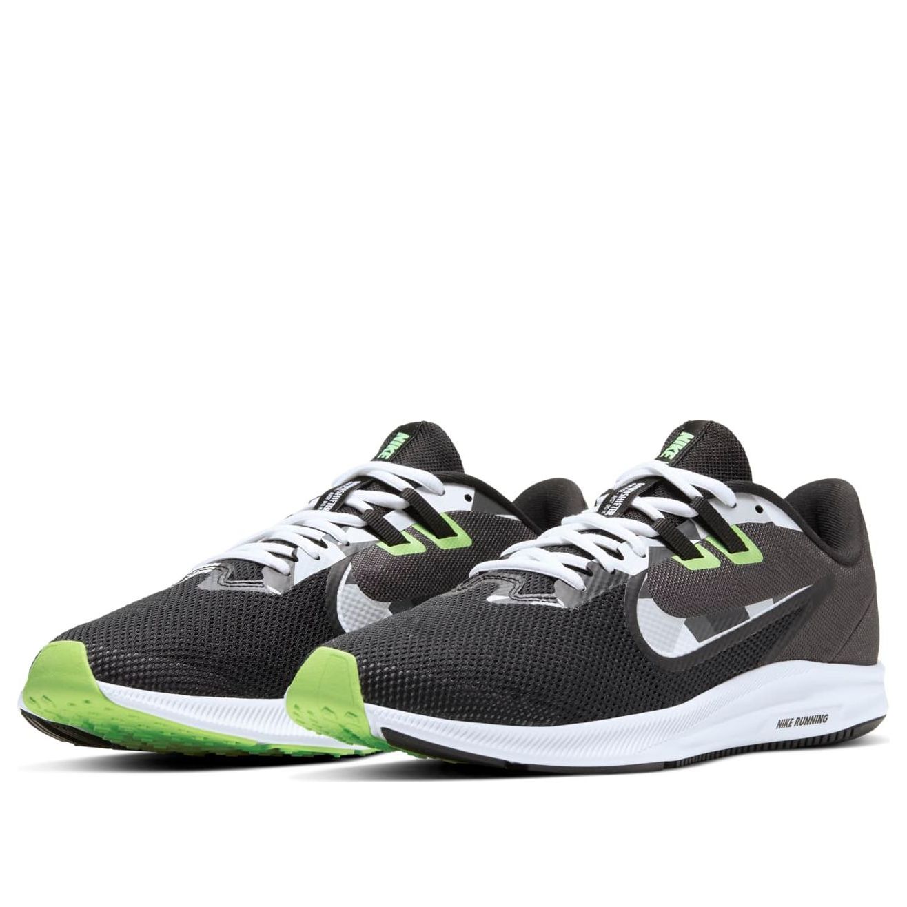 Nike Downshifter 9 Black/Green AQ7481-012