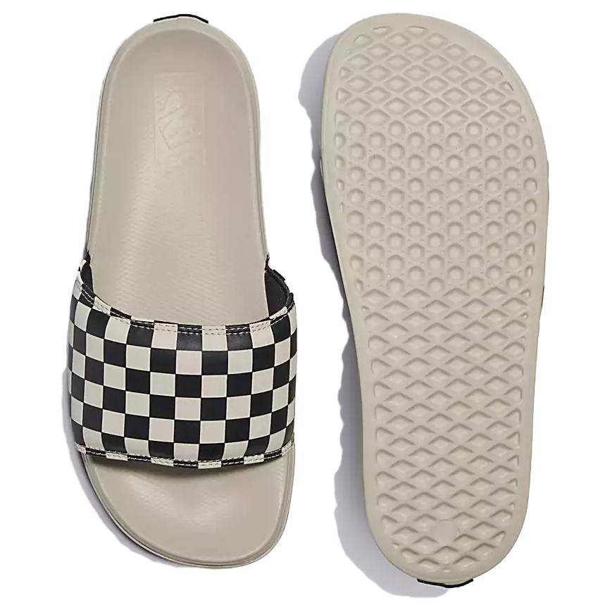 Vans MTE La Costa Checkerboard Slides 'White Black' VN0A5HF5J92