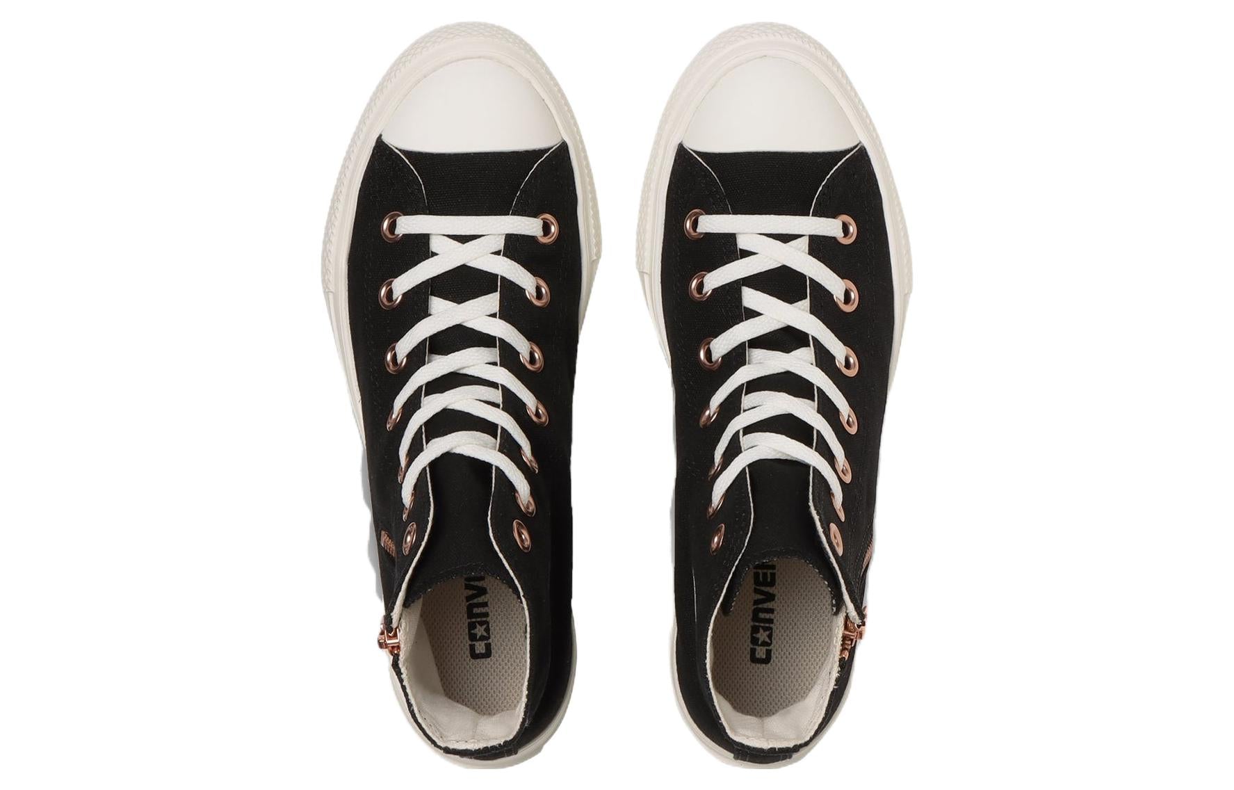 (WMNS) Converse All Star Light Plts PG Z High Top 'Black' 31310262