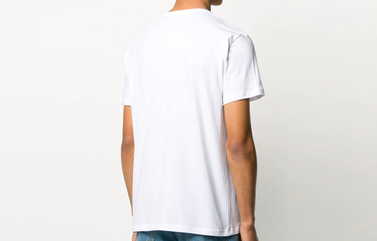 Men's Alexander McQueen SS20 Skeleton Printing White 611385-QOZB7-0900