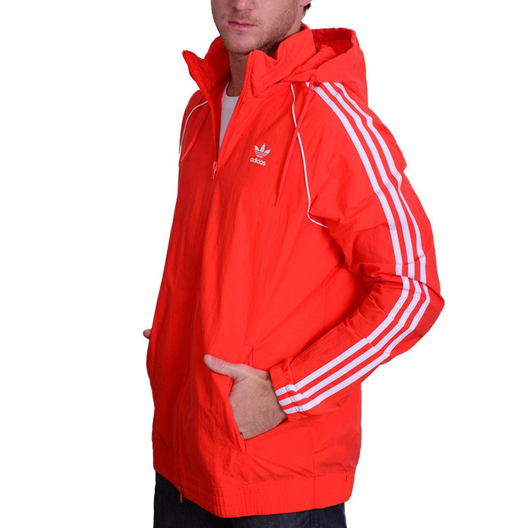 Men's adidas originals Logo Jacket Red CW1310