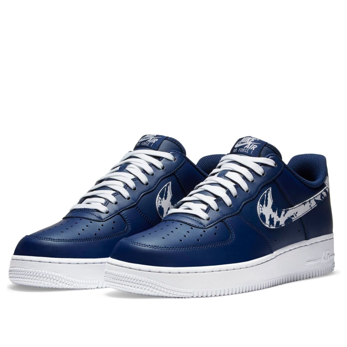 Nike Air Force 1 Low 'Camo Swoosh - Blue Void' CZ7873-400