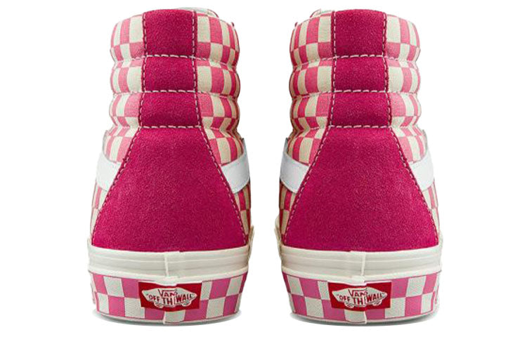 Vans Style 38 Checkerboard Pink/White VN0A38GF2U9