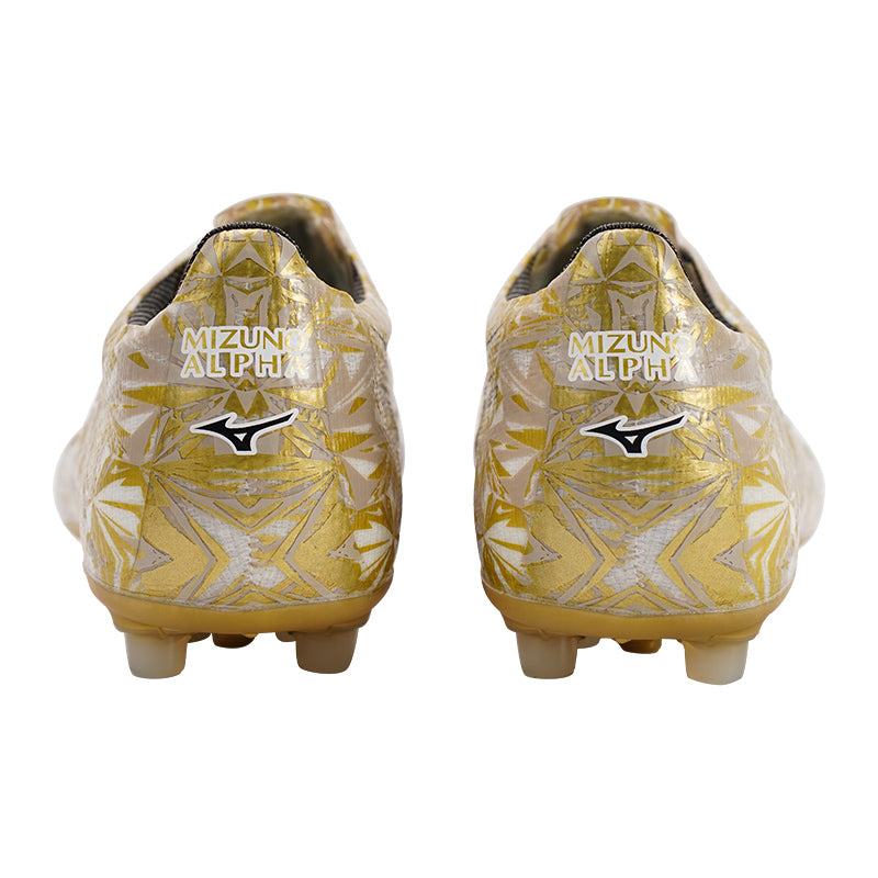 Mizuno Alpha Elite AG 'White Gold' P1GA246350