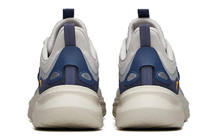 ANTA The Cloud 2 Leather Patch 'Grey Blue Navy' 112145541R-3