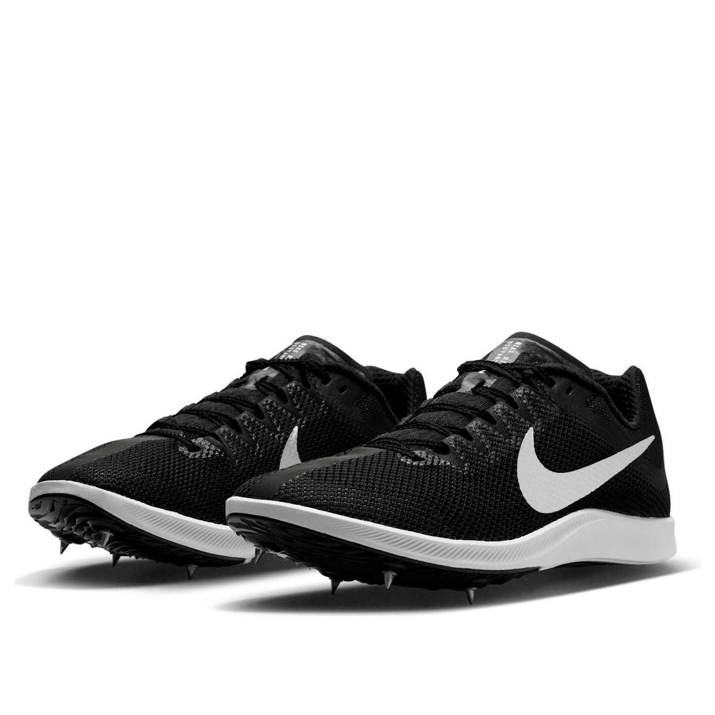 Nike Air Zoom Rival Distance Spikes 'Black Metallic Silver' FZ9653-001