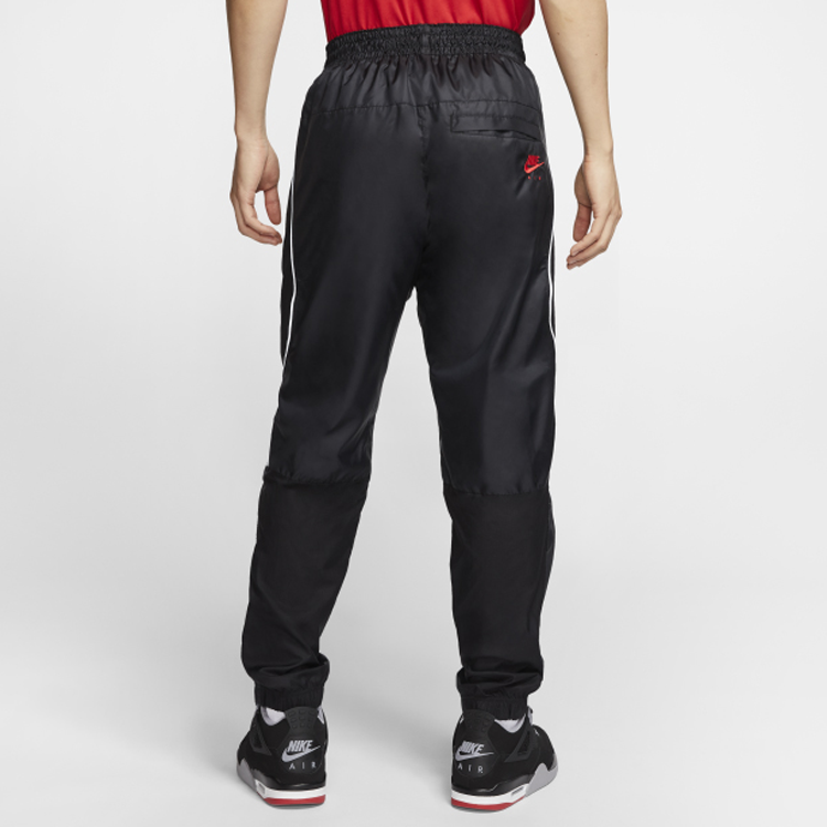 Men's Air Jordan 5 Legacy 3M Reflective Casual Sports Pants/Trousers/Joggers Black CU1671-010