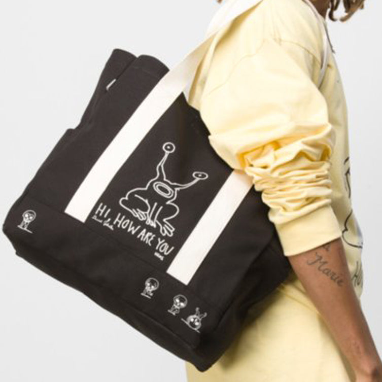 Vans x Daniel Johnston Tote 'Black' VN0A7SBVBLK