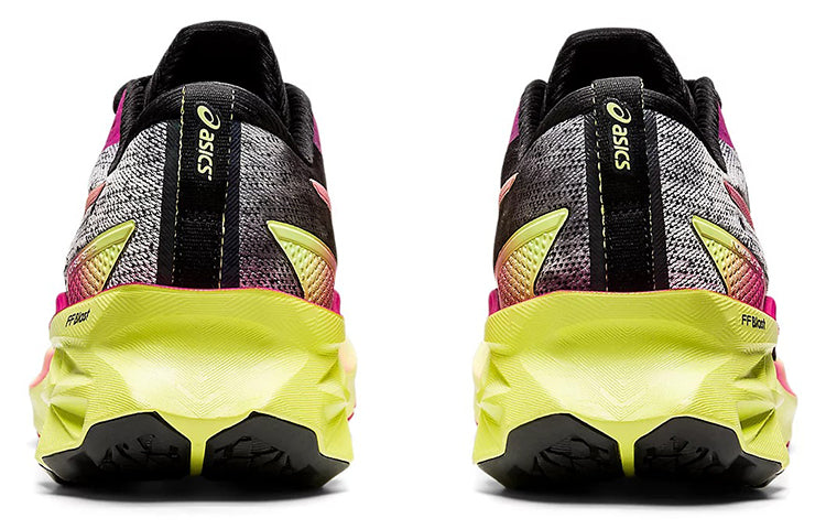 (WMNS) ASICS Novablast 2 'Black Glow Yellow' 1012B276-001