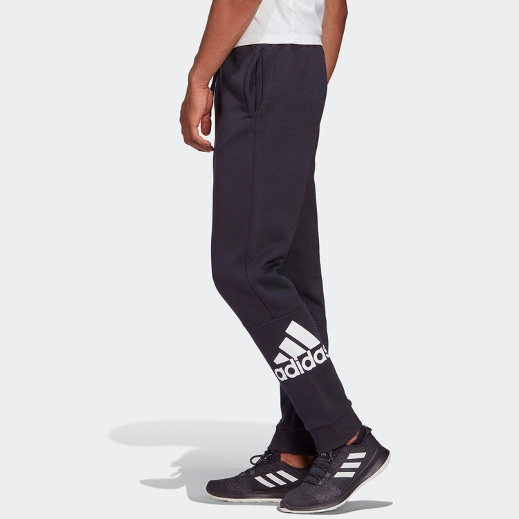 adidas Mh Bos Pnt Fl Printing Logo Casual Sports Pants Black GC7340
