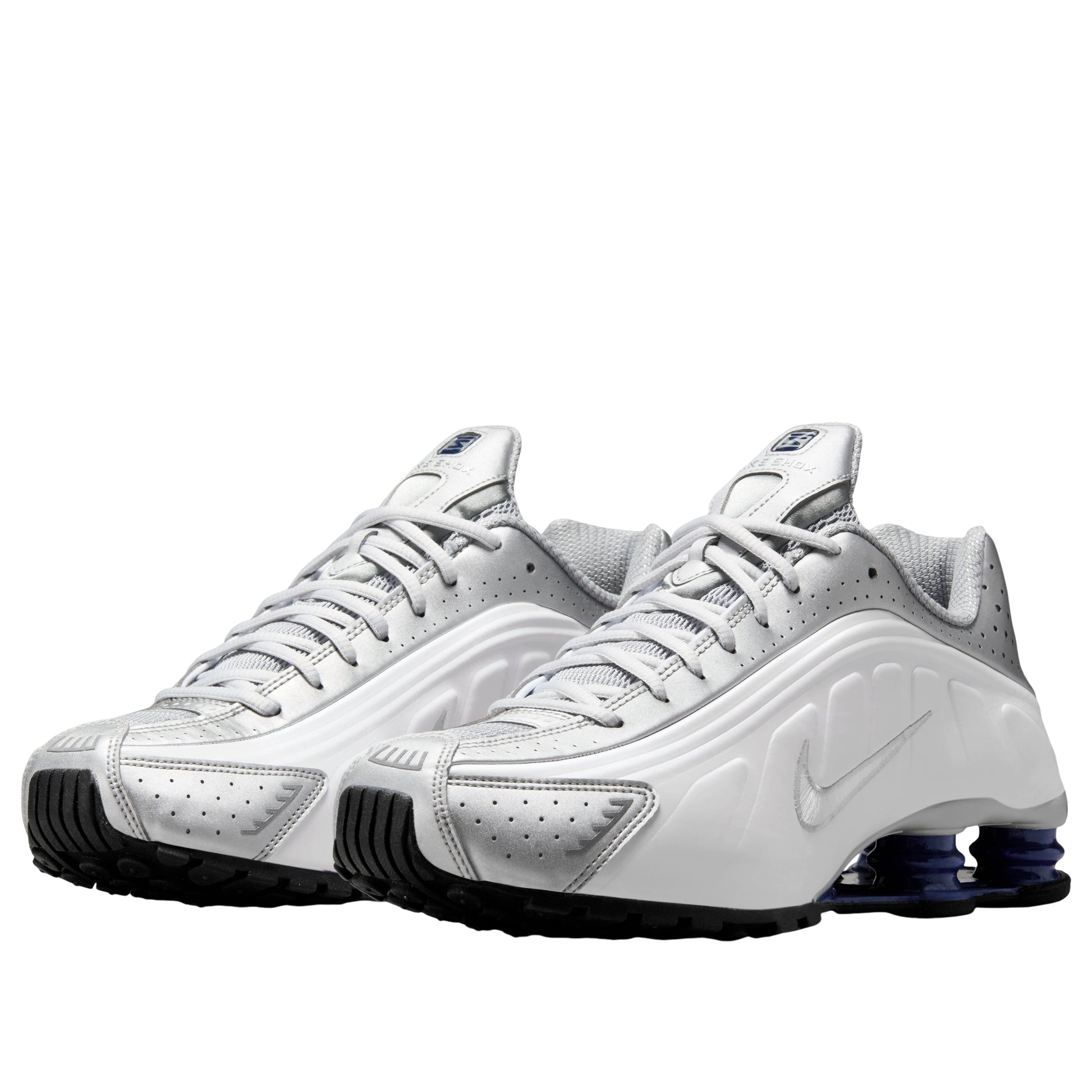 Nike Shox R4 'Metallic Silver White Royal' HQ1988-102