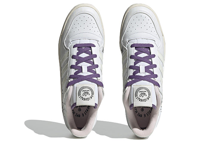 adidas Originals Forum Low CL 'White Purple' IE2121
