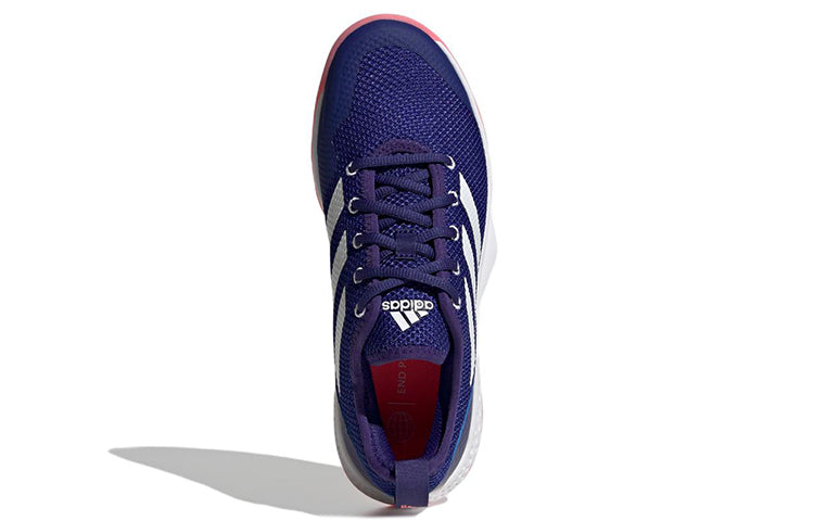 (WMNS) adidas CourtFlash 'Purple White Pink' GZ0707