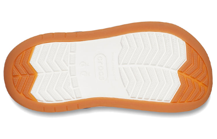 Crocsband Full Force Thick Sole Sandals Unisex Blue White 206122-462