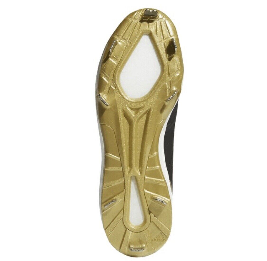 adidas Icon 4 Baseball Cleats 'Black Carbon Gold' B39439