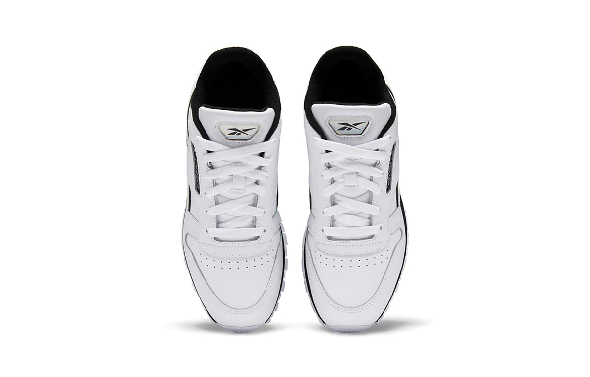 Reebok Classic Leather Running Shoes K Silver/White EH1961