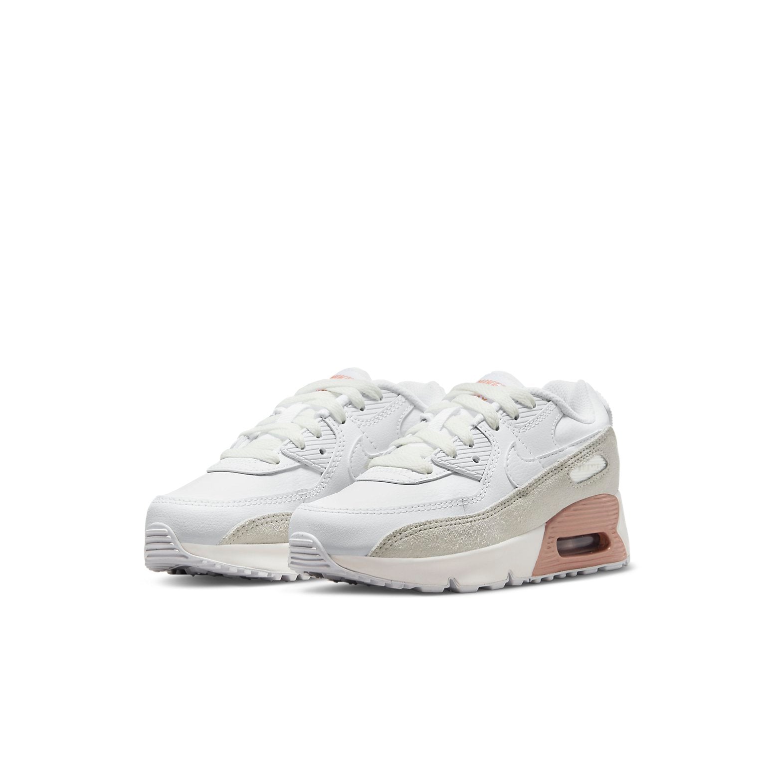 (PS) Nike Air Max 90 Leather 'White Metallic Red Bronze' CD6867-117