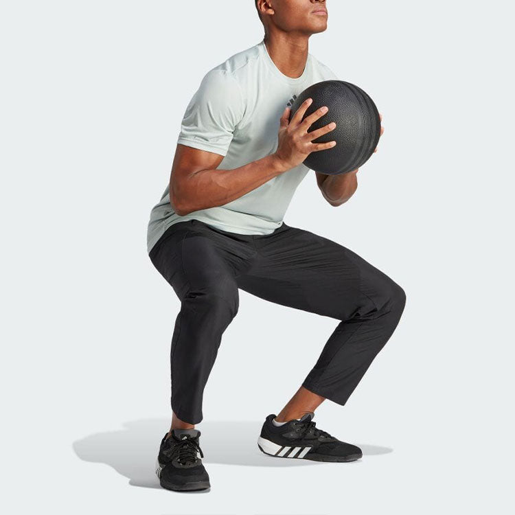 adidas HIIT Slogan Training T-Shirts 'Grey' IL7006
