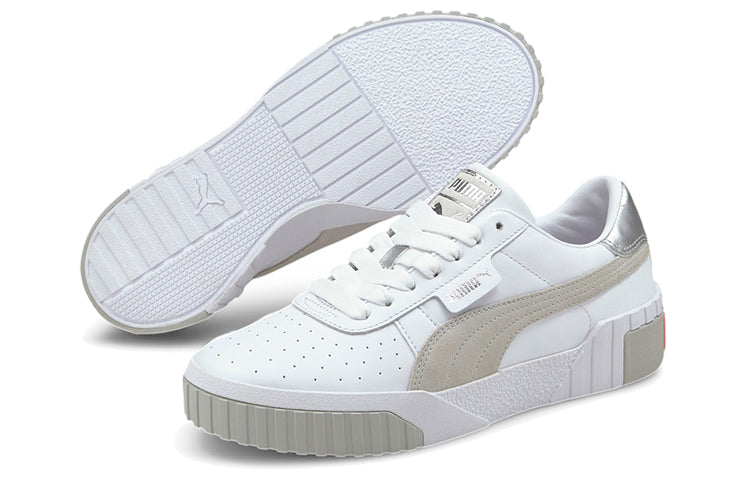 (WMNS) PUMA Cali Soft Glow 'White Grey Violet' 375046-01