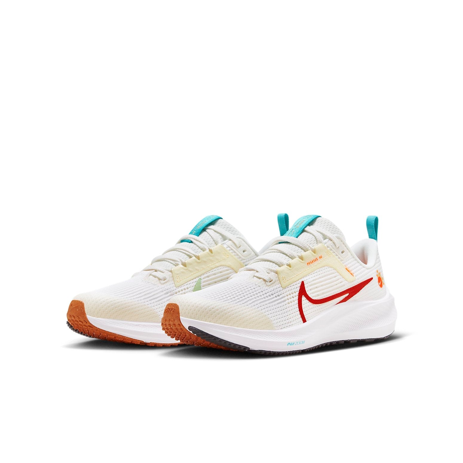 (GS) Nike Air Pegasus 40 'Sail UNIV Red' FZ5526-161